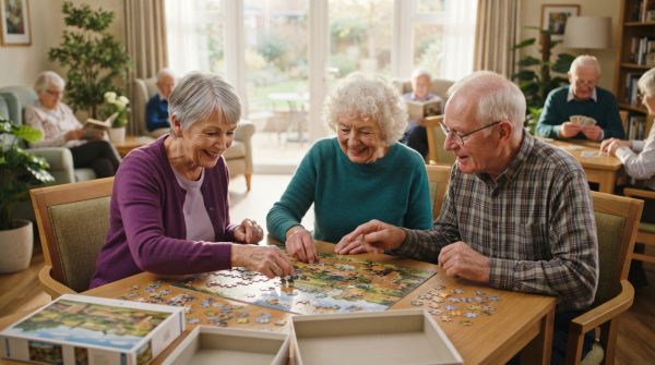Explorez l'Impact Positif des Puzzles sur la Mémoire des Seniors et leur Bien-Être Global