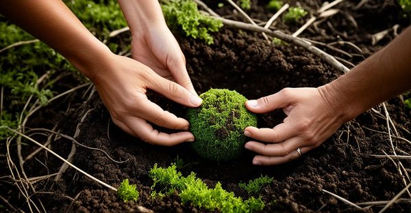 Reconnectez-vous à la terre : l'équilibre naturel retrouvé